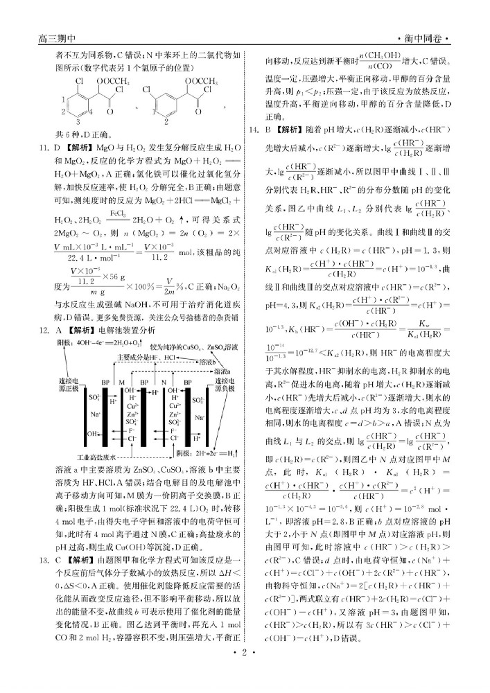 衡中同卷24高三期中化学答案_01.jpg